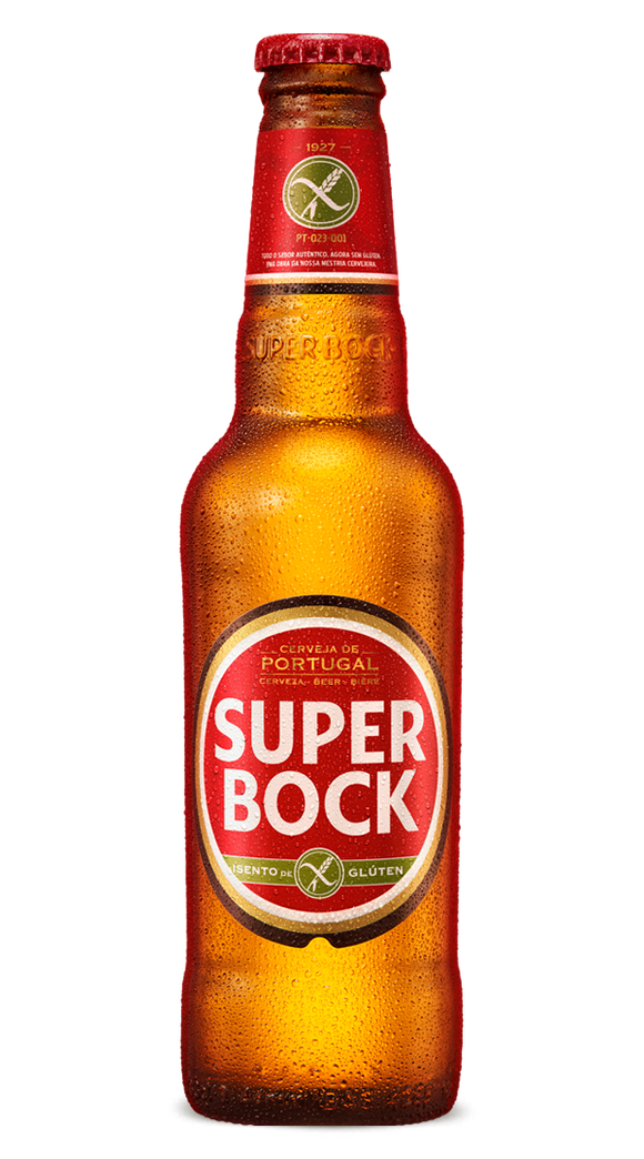 Cerveza Super Bock Sin Glúten Bot. 330cc