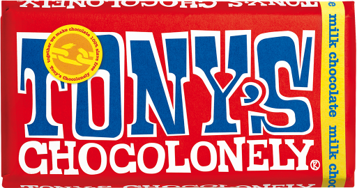 Chocolate Tonny's con leche 32% 180gr