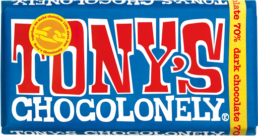 Chocolate Tony's amargo 70% 180gr
