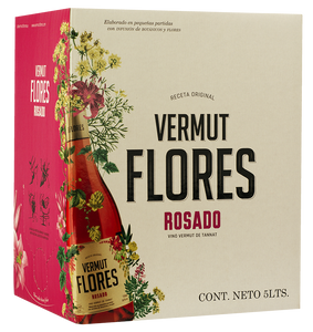 Bag In Box 5lts Vermut Flores Rosado