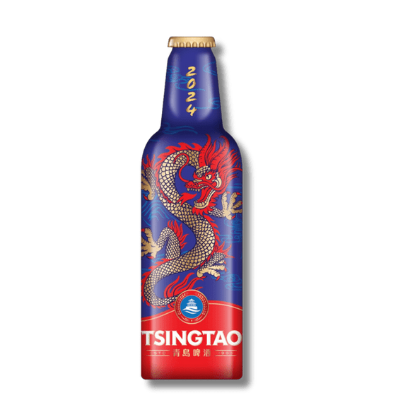 Cerveza Tsingtao Bot 354cc Aluminio edición limitada