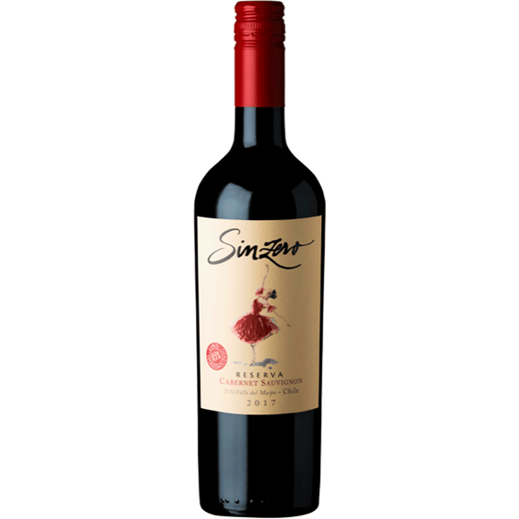 Vino Cabernet Sauvignon Sin Alcohol Sinzero 750cc