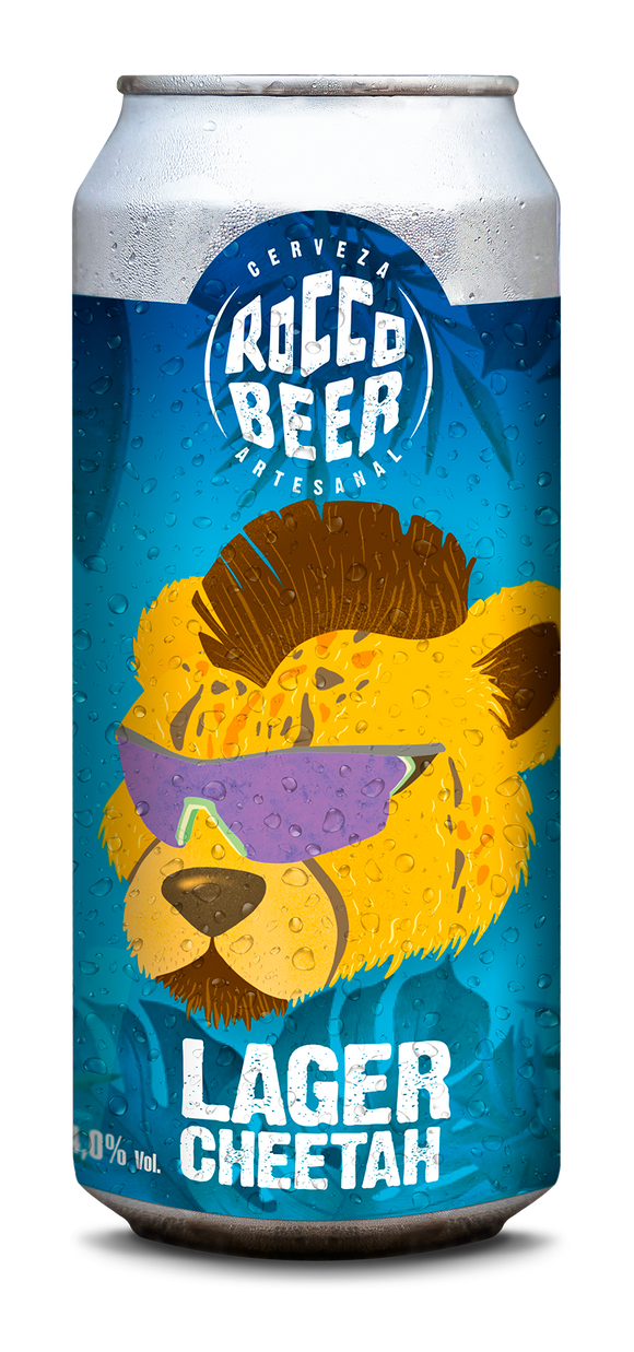 Cerveza Artesanal Rocco Beer Lager Cheetah