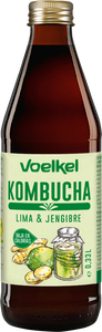 Voelkel Kombucha Orgánica Limón y Jengibre 330cc