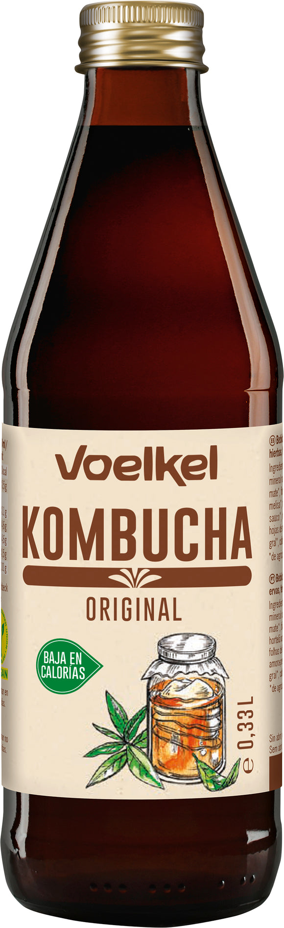 Voelkel Kombucha Orgánica Original 330cc