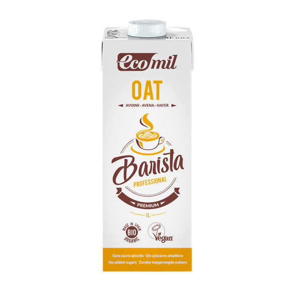 Leche de Avena sin Azúcar Barista 1lt