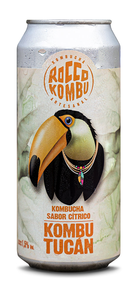 Kombucha Artesanal Sabor Cítricos Rocco Kombu