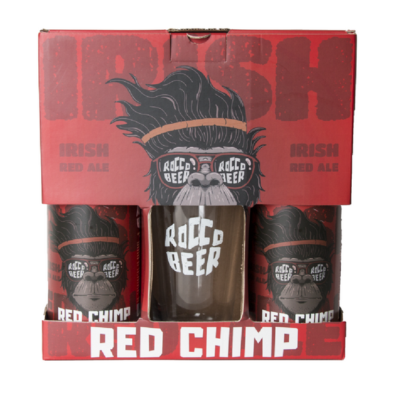 Pack Especial 2 Rocco Red Chimp + 1 Vaso Red